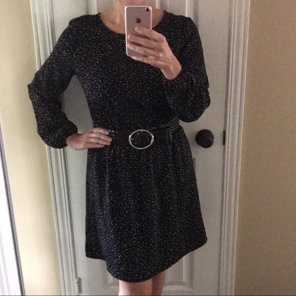 Joe  Fresh black and white dress S